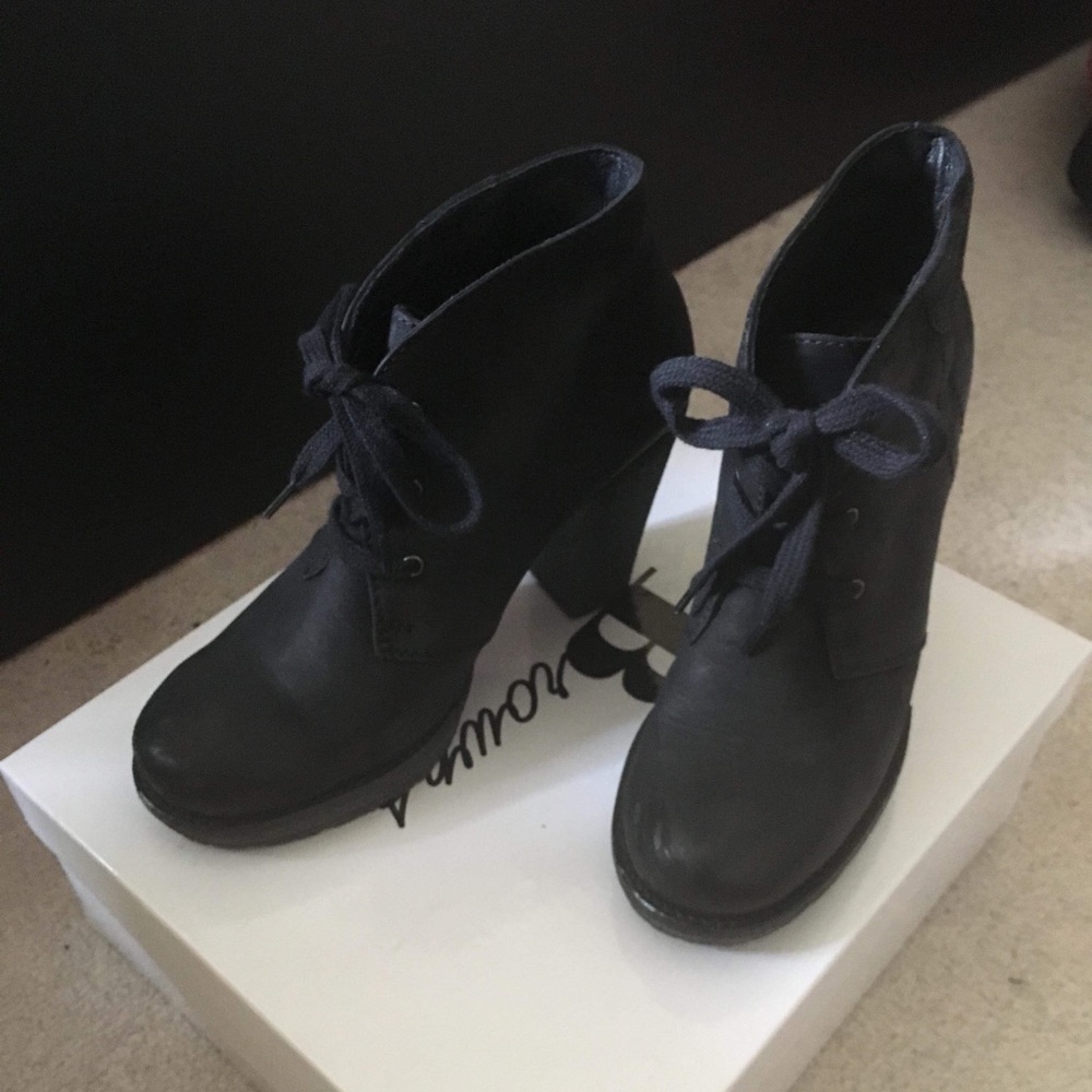 Combat Booties/Heeled Ankle Boots
